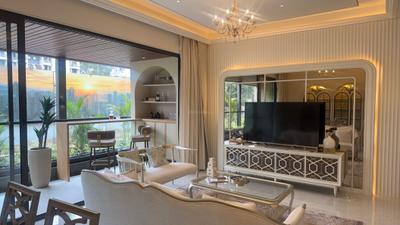 Living Room Image of 1450 Sq.ft 3 BHK Apartment / Flat for sale in Wakad Pune for Rs. 20500000