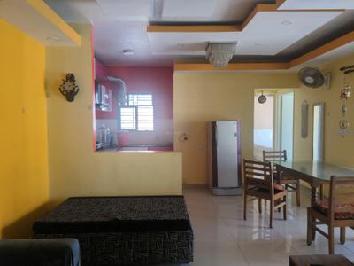 Living Room Image of 900 Sq.ft 3 BHK Apartment / Flat for sale in Shapoorji, New Town Kolkata for Rs. 6660000