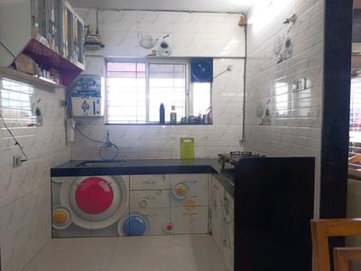 Kitchen Image of 892 Sq.ft 1 BHK Apartment / Flat for sale in Trimurti Chandraabha, Dhayari Pune for Rs. 4650000