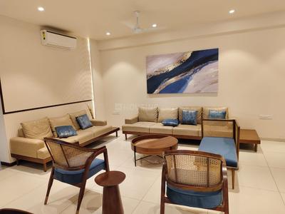 Hall Image of 3020 Sq.ft 4 BHK Apartment / Flat for rent in Adani Paarijat, Shantigram Ahmedabad for Rs. 60000