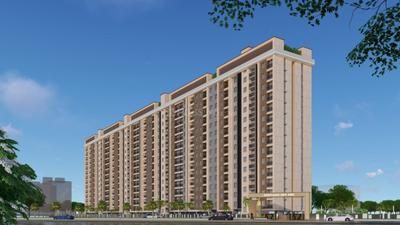 Image of 805 Sq.ft 2 BHK Apartment / Flat for sale in Santiago Skyarc, Chikhali, Pune for Rs. 4368000