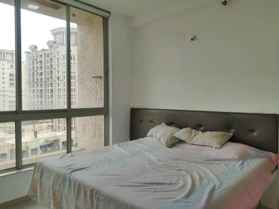 Bedroom Image of 663 Sq.ft 1 BHK Apartment / Flat for rent in Hiranandani Estate Thane for Rs. 33000
