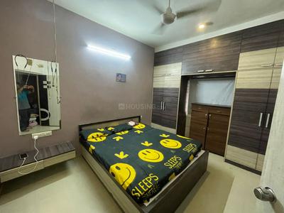 Bedroom Image of 1600 Sq.ft 3 BHK Independent House for rent in Ghatlodiya Ahmedabad for Rs. 25000
