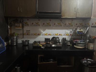 Kitchen Image of 1125 Sq.ft 3 BHK Builder Floor for sale in Krishna Nagar New Delhi for Rs. 7500000