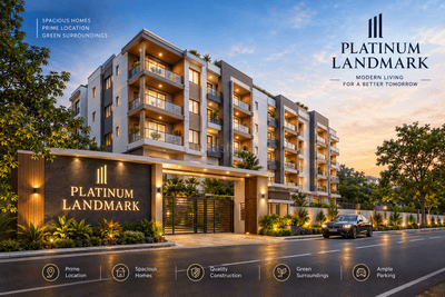Image of 1225 Sq.ft 2 BHK Apartment / Flat for sale in Platinum Landmark, Anjanapura Township, Bengaluru for Rs. 12617500