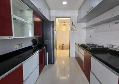 Kitchen Image of 2000 Sq.ft 3 BHK Apartment / Flat for rent in Experio Platinum Elysium, Nerul Navi Mumbai for Rs. 80000