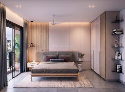 Bedroom Image of 1204 Sq.ft 2 BHK Apartment / Flat for sale in Sumerru Sky Leaf, Jahangirabad Surat for Rs. 4200000