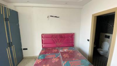 Bedroom Image of 990 Sq.ft 3 BHK Builder Floor for rent in Satbari New Delhi for Rs. 45000