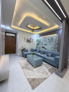Living Room Image of 725 Sq.ft 3 BHK Builder Floor for sale in Aakriti Infra Luxury Apartment, Deenpur New Delhi for Rs. 5500000