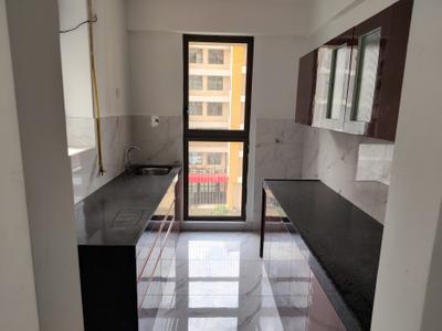 Kitchen Image of 750 Sq.ft 2 BHK Apartment / Flat for rent in Raymond Realty Ten X Habitat, Thane West Thane for Rs. 39000