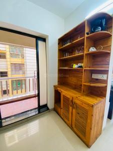 Kitchen Image of 800 Sq.ft 3 BHK Apartment / Flat for rent in Bramha Skycity, Dhanori Pune for Rs. 32000