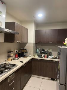Kitchen Image of 1727 Sq.ft 3 BHK Apartment / Flat for rent in Ireo The Corridors, Sector 67 Gurgaon for Rs. 58000