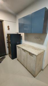 Kitchen Image of 1000 Sq.ft 2 BHK Apartment / Flat for rent in Alembic Alchemy Veda, Chhani Jakat Naka Vadodara for Rs. 25000