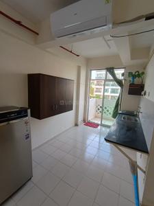Bedroom Image of 438 Sq.ft 1 RK Apartment / Flat for rent in DLF Commanders Court, Egmore Chennai for Rs. 33000