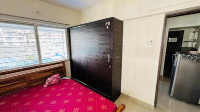 Bedroom Image of 750 Sq.ft 1 BHK Apartment / Flat for rent in Nirman Viva, Ambegaon Pathar Pune for Rs. 18000
