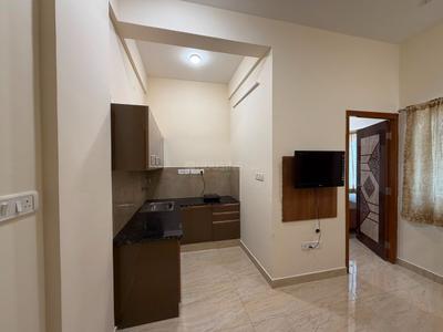 Kitchen Image of 500 Sq.ft 1 BHK Independent House for rent in Choodasandra Bengaluru for Rs. 20000