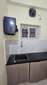 Kitchen Image of 700 Sq.ft 1 BHK Apartment / Flat for rent in Madhapur Hyderabad for Rs. 32000