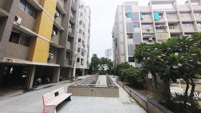 Image of 1080 Sq.ft 2 BHK Apartment / Flat for sale in Aroma Aakruti Elegance, Chandkheda, Ahmedabad for Rs. 6150000
