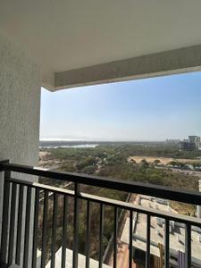 Balcony Image of 1050 Sq.ft 2 BHK Apartment / Flat for sale in L And T Seawoods Residences, Seawoods Navi Mumbai for Rs. 28500000