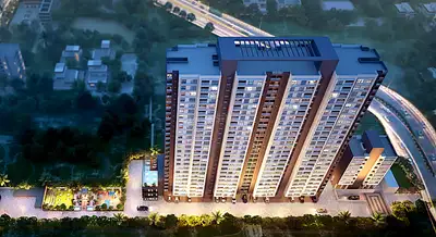 Image of 1385 Sq.ft 3 BHK Apartment / Flat for sale in Atrium Montaire, Baner, Pune for Rs. 13600000