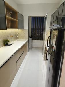 Kitchen Image of 700 Sq.ft 1 BHK Apartment / Flat for sale in Sai Residency, Kharghar Navi Mumbai for Rs. 6000000
