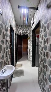 Hall Image of 560 Sq.ft 1 BHK Apartment / Flat for rent in Unnati Woods Phase 7, Kasarvadavali Thane for Rs. 23000