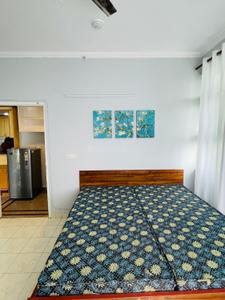 Bedroom Image of 719 Sq.ft 1 BHK Apartment / Flat for rent in Ansal Celebrity Suites, Palam Vihar Gurgaon for Rs. 32000