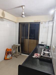Kitchen Image of 590 Sq.ft 1 BHK Apartment / Flat for rent in Dimples Issardas Varandmall CHS, Wadala Mumbai for Rs. 50000