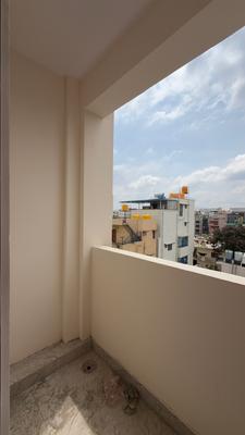 Balcony Image of 1250 Sq.ft 2 BHK Builder Floor for rent in HSR Layout Bengaluru for Rs. 51000