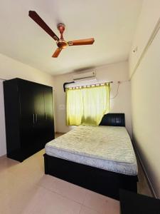 Bedroom Image of 1000 Sq.ft 2 BHK Apartment / Flat for rent in Magarpatta Trillium, Magarpatta City Pune for Rs. 41000