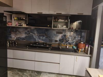 Kitchen Image of 1950 Sq.ft 3 BHK Apartment / Flat for sale in Silver Spring, Bopal Ahmedabad for Rs. 16000000