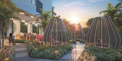 Image of 1507 Sq.ft 3 BHK Apartment / Flat for sale in Nirman Cosmopolis, Tathawade, Pune for Rs. 9600000