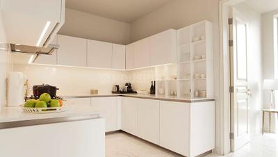 Kitchen Image of 550 Sq.ft 1 BHK Apartment / Flat for sale in Kandivali West Mumbai for Rs. 7000000