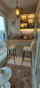 Balcony Image of 1109 Sq.ft 2 BHK Apartment / Flat for sale in Adwalpalkar Adwalpalkars Skyline, Panjim Goa for Rs. 21000000