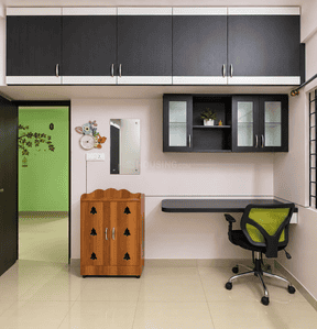 Study Room Image of 1075 Sq.ft 2 BHK Apartment / Flat for rent in Mahaveer Orchids, Choodasandra Bengaluru for Rs. 33000