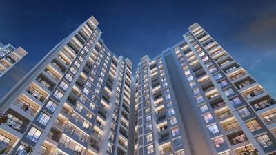 Image of 1302 Sq.ft 3 BHK Apartment / Flat for sale in Legacy Milestone, Punawale, Pune for Rs. 9850000