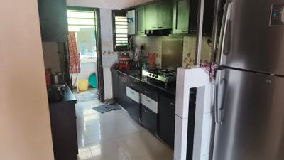 Kitchen Image of 1100 Sq.ft 2 BHK Independent House for sale in Waghodia Road Vadodara for Rs. 4800000