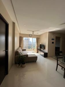 Hall Image of 725 Sq.ft 2 BHK Apartment / Flat for rent in Kasarvadavali Thane for Rs. 40000