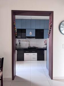 Kitchen Image of 1400 Sq.ft 2 BHK Apartment / Flat for sale in Dev Aurum, Prahlad Nagar Ahmedabad for Rs. 10000000