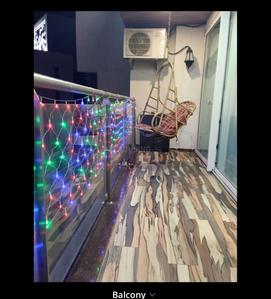 Balcony Image of 1120 Sq.ft 2 BHK Apartment / Flat for sale in Gee Cee Cloud 36, Ghansoli Navi Mumbai for Rs. 24500000