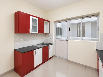 Kitchen Image of 1683 Sq.ft 3 BHK Apartment / Flat for rent in K R Puram Bengaluru for Rs. 51500