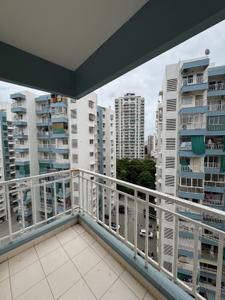 Balcony Image of 1710 Sq.ft 3 BHK Apartment / Flat for sale in Godrej Garden City, Jagatpur Ahmedabad for Rs. 10300000