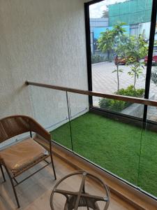 Balcony Image of 630 Sq.ft 1 BHK Apartment / Flat for sale in Gujarat Kasturi Van, Bhayandar East Mira Bhayandar for Rs. 8300000