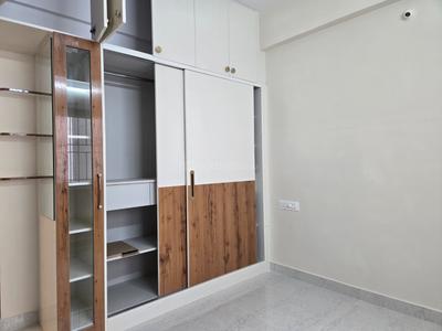 Bedroom Image of 1450 Sq.ft 3 BHK Apartment / Flat for rent in Srivara Vasudha, Bangalore City Municipal Corporation Layout Bengaluru for Rs. 42000