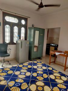 Bedroom Image of 600 Sq.ft 1 RK Builder Floor for rent in LDA Vishesh Khand, Gomti Nagar Lucknow for Rs. 15000