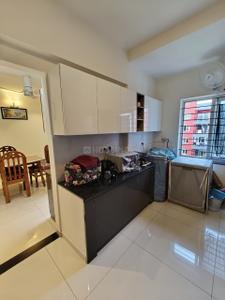 Kitchen Image of 1213 Sq.ft 2 BHK Apartment / Flat for rent in Casagrand Tudor, Chinna Nolambur Chennai for Rs. 50000