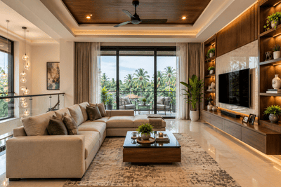 Floor Plan Image of 2000 Sq.ft 3 BHK Independent House for sale in Kuttanellur Thrissur for Rs. 11800000