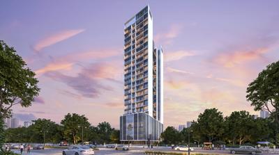 Building Image of 1320 Sq.ft 2 BHK Apartment / Flat for sale in Gurukrupa Aramus Rudra, Kharghar Navi Mumbai for Rs. 16500000