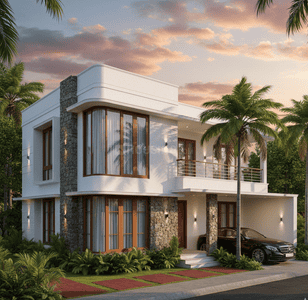 Image of 1350 Sq.ft 2 BHK Independent House for sale in Balaramapuram, Thiruvananthapuram for Rs. 6450000