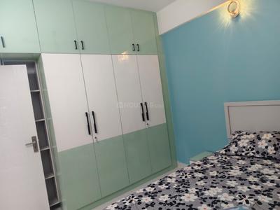 Bedroom Image of 1250 Sq.ft 2 BHK Builder Floor for rent in Mahadevapura Bengaluru for Rs. 56999